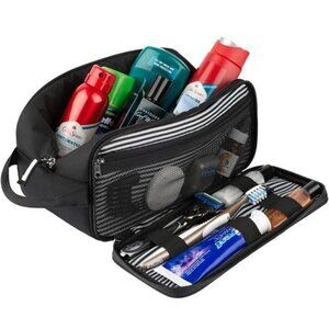 Toiletry Bag Dopp Kit for Men - Nylon Travel Toiletry Bag Waterproof Shower